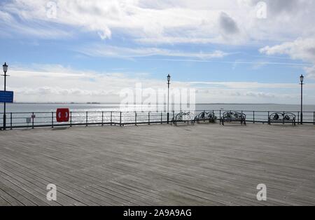 Southend Pier Southend-on-Sea, Essex Foto Stock