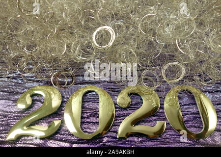 Felice Anno Nuovo 2020 sfondo Foto Stock