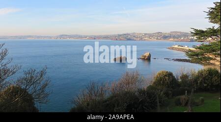 Babbacombe & Torquay 221115 Foto Stock