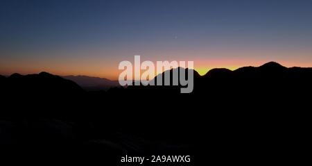 Sunset Candy scogliere Utah Foto Stock