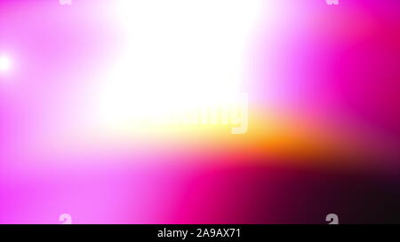 Sfondo con riflessi multicolori. 3D rendering di radianza colorati, generate dal computer Foto Stock