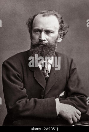 Edouard Manet (1832-1883), pittore modernista francese, ritratto fotografico, 19th secolo Foto Stock