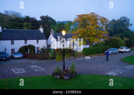 Vista generale di Drumnadrochit Inverness-shire Scotland Regno Unito Foto Stock