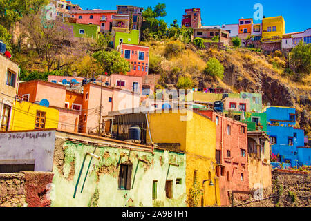 Guanajuato, Messico, "Messico più colorata città' stato di Guanajuato Foto Stock