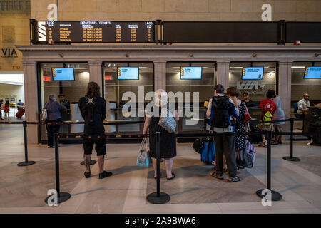 Toronto è la Union Station durante i giorni di estate. Foto Stock