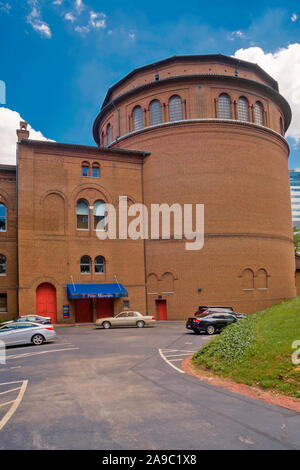 Ingresso, University of Pennsylvania Museo di Archeologia e Antropologia, Philadelphia, Pennsylvania, STATI UNITI D'AMERICA Foto Stock