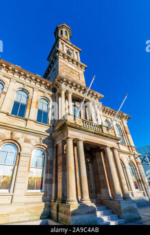 Irvine Townhouse, un XIX secolo classificato storico edificio, costruito in uno stile Italianamente da JAMES INGRAM nel 1862 ad un costo di £ 4000.Irvine, Ayrshire Foto Stock