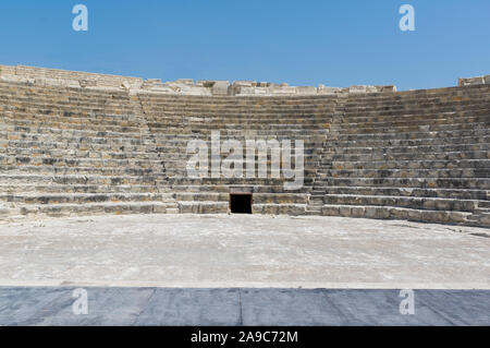 Teatro di Kourion Cipro 28 agosto 2019 Anfiteatro Foto Stock