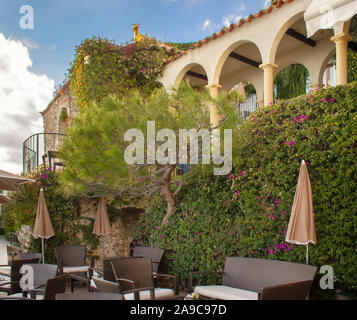 Il villaggio di Eze, in Costa Azzurra Foto Stock