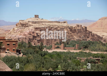 Ait Ben Haddou città in ATLAS Foto Stock