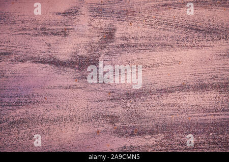 Texture di metallo arrugginito da una fabbrica abbandonata. Russia Mosca Foto Stock