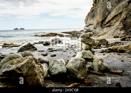 Tropical Beach, Costa Rica Foto Stock