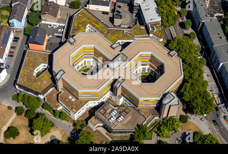 Rinnovato Technical City Hall, Bochum, la zona della Ruhr, Nord Reno-Westfalia, Germania Foto Stock