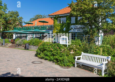 Hotel Künstlerherberge, Spiekeroog island, Bassa Sassonia, Foto Stock