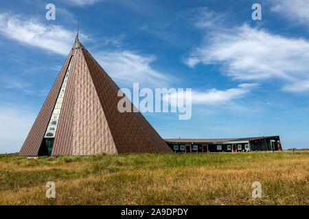 La Chiesa cattolica, la chiesa di San Pietro sull isola di Spiekeroog, Bassa Sassonia, Foto Stock