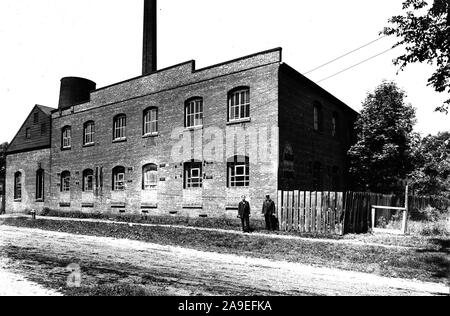 Alien Property Custodian - Espropri - Robert Soltan & Company, Mamaroneck, N.Y., prese in consegna dalla proprietà aliena custode. Vista della fabbrica Foto Stock