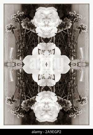 Arte floreale, Close-up Foto Stock