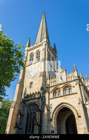 Cattedrale di Wakefield, Kirkgate, Wakefield, West Yorkshire, Inghilterra, Regno Unito Foto Stock