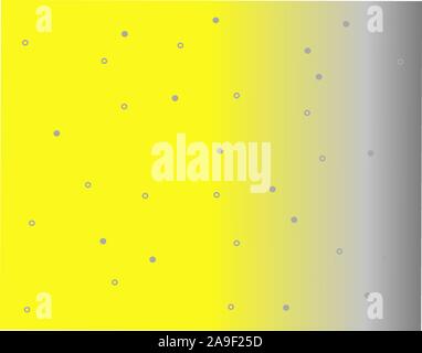 Configurazione colorata con punti, cerchi, poster. Illustrazione grafica moderna Illustrazione Vettoriale