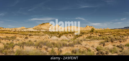 Semi-deserto Banderas Reales in Navarra Foto Stock