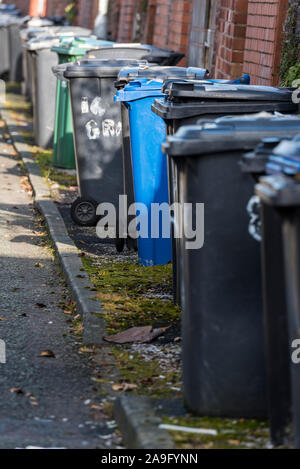 Cassonetti. Foto Stock