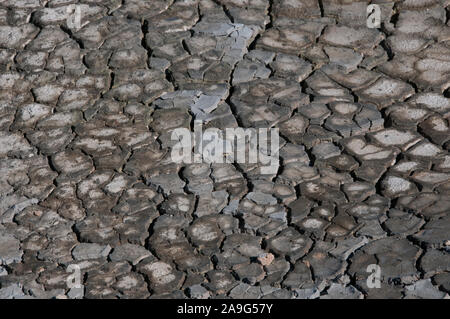 Massa incrinato, dettagli Foto Stock