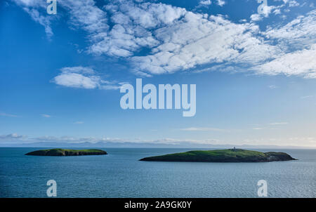 St Tudwals isole vicino Abersoch, Gwynedd, Galles Foto Stock