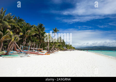 Il Boracay, Phillippinen, Insel Foto Stock