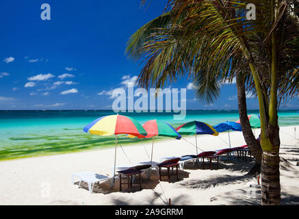 Il Boracay, Phillippinen, Insel, Strand, Offenburg, Foto Stock