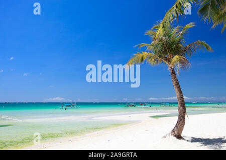 Il Boracay, Phillippinen, Insel, Strand, Offenburg, Foto Stock
