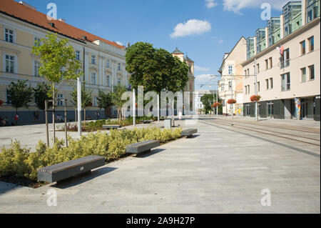 Bratislava, Strassenbahn - Bratislava, tram Foto Stock