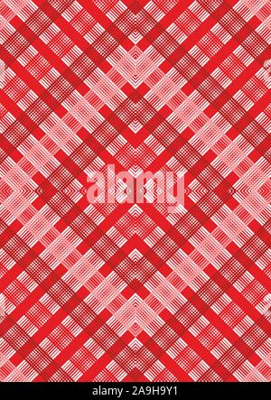 Plaid pattern. Modello per tessuti abbigliamento. Red Lumberjack. Seamless flanella tartan shirt stampa. Natale sfondo decorativo - Vettore Illustrazione Vettoriale