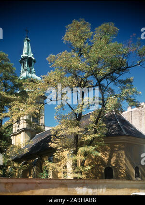 Budapest, Szerb utca, Orthodoxe Kirche Foto Stock