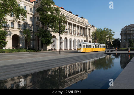 Budapest, Kossuth Lajos tér Foto Stock