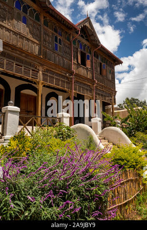 Etiopia, Est Hararghe, Harar, Harar Jugol, antica città murata, Makina Girgir, giardino di Arthur Rimbaud museo nel 1908 Indian Trader's house Foto Stock