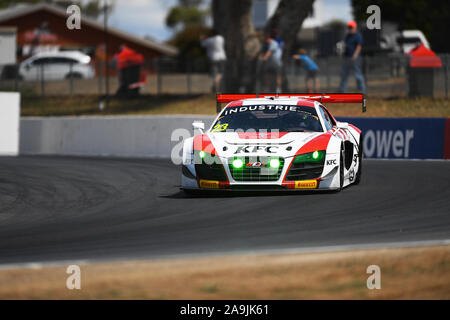 GT-1 Australia Matt Stoupas, KFC Motorsport. Audi GT-1 Australia - Libere 2 Winton canalina Foto Stock