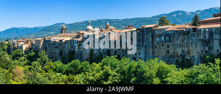 Sant Agata De Goti, Caserta, Campania, Italia: città storica Foto Stock