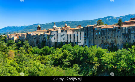 Sant Agata De Goti, Caserta, Campania, Italia: città storica Foto Stock