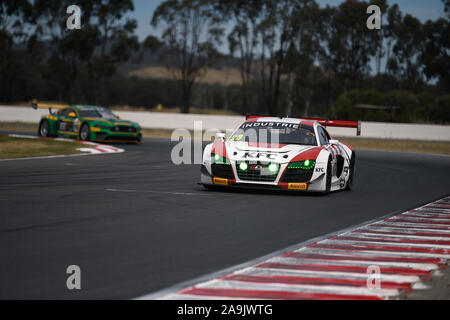 GT-1 Australia Matt Stoupas, KFC Motorsport. Audi GT-1 Australia Gara 1 Winton canalina Foto Stock