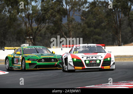 GT-1 Australia Matt Stoupas, KFC Motorsport. Audi GT-1 Australia Gara 1 Winton canalina Foto Stock