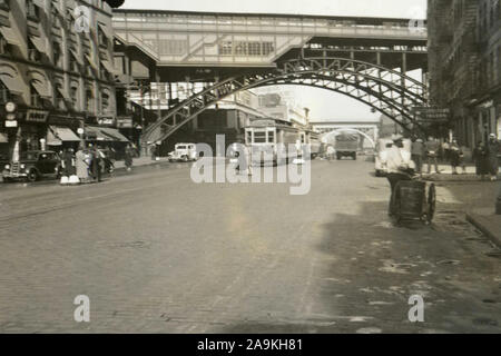 125Th Street, New York, Stati Uniti d'America Foto Stock