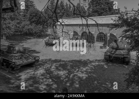 Muzeum Armii Poznan / Poznan Museo della Guerra, Parco Cytadel, Foto Stock