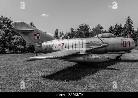 Muzeum Armii Poznan / Poznan Museo della Guerra, Parco Cytadel, Foto Stock