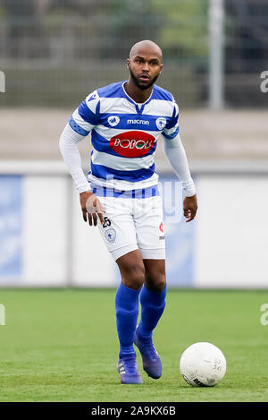 Spakenberg,SV Spakenburg - Excelsior Maassluis, calcio, Olandese di Seconda Divisione, Tweede Divisie, stagione 2019-2020, 16-11-2019, SV Spakenburg player Everton Pires Tavares Credito: Pro scatti/Alamy Live News Foto Stock