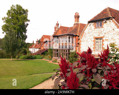 Il C diciottesimo naturalista Gilbert White's house, le scie in Selborne, Hampshire, Regno Unito Foto Stock