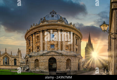 Radcliffe Camera, Oxford, UK. Foto Stock