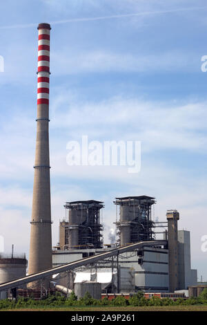 Centrale termoelettrica Kostolac Serbia Foto Stock