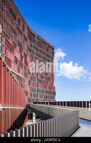 Maersk Torre (Maersk Tårnet), progettato da C.F. Møller Architects (2017); Blegdamsvej, Copenhagen, Danimarca Foto Stock