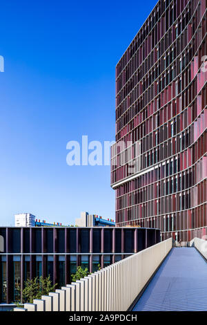 Maersk Torre (Maersk Tårnet), progettato da C.F. Møller Architects (2017); Blegdamsvej, Copenhagen, Danimarca Foto Stock