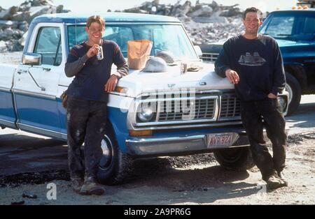 BEN AFFLECK e Matt Damon in buona volontà caccia (1997), diretto da Gus Van Sant. Credito: MIRAMAX / Album Foto Stock